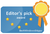 Editor's pick award
